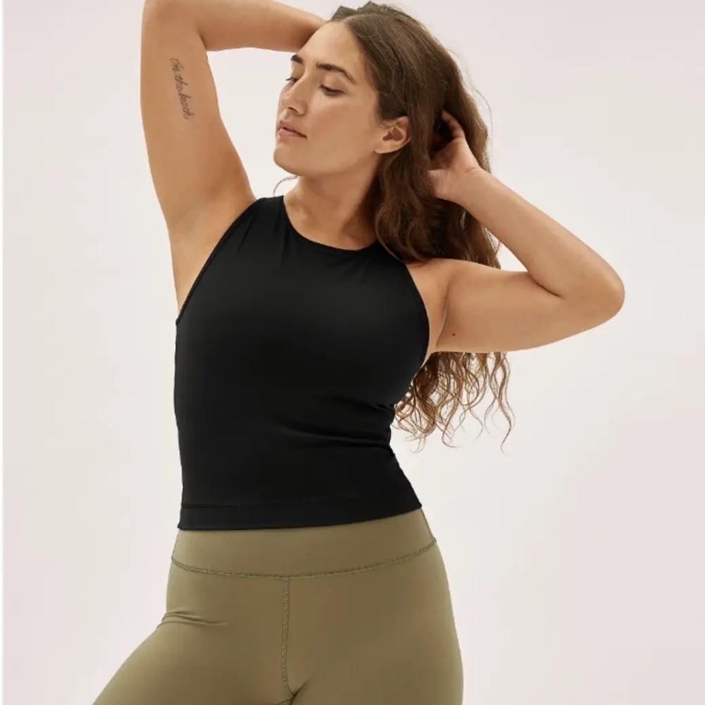New Everlane The Perform Tank in Black Size XS